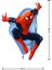 3 Yaş Örümcek Adam Folyo Balon Set Siyah Rakam Balon Spider-Man Balon 3