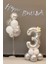 3 Yaş Gümüş Rakam Balonlu Doğum Günü Parti Seti Silver Renk Rakam Krom Balon Happy Birthday Yazı 1