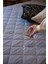 Protective Micro Kapitone Su Sıvı Geçirmez Yatak Koruyucu Alez Çarşaf Tek Çift BATTAL(120X200) 4