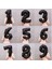 2 Yaş Mickey Fare Minnie Fare Balon Kırmızı Siyah Rakam Balonlu Balon Sütunu Kız Erkek Miki Mini 2