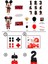 2 Yaş Mickey Fare Minnie Fare Balon Kırmızı Siyah Rakam Balonlu Balon Sütunu Kız Erkek Miki Mini 3