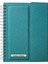 Isme Özel Mıknatıs Kilitli Spiralli Turkuaz Ajanda 2026 Tarihli Günlük Ajanda- Isme Özel Kalem Hediyeli 1