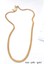 Litaetrend Kısa Italyan Çelik Kolye-45 cm - Altın 1