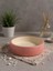 Ribbella – Çizgili Formda Takı ve Düzenleyici Pembe Tabak 20X5,5 cm 2