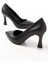 ST-001 Siyah Günlük 9 cm Topuklu Bayan Stiletto Ayakkabı 5