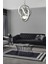 Asya Krom 3 Renk Modern Sarkıt LED Avize 4