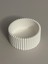 Dalgalı Minimalist Saksı Tabak-Stand Taş Tozu Dekoratif Pinterest Handmade (%100 Doğal Taş Tozu) 3