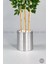 Yapay Benjamin Ağacı 170CM Gümüş Metal Saksıda 2