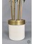 Yapay Bambu Ağacı 170CM Krem Metal Saksıda Gold 2