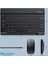 Apple iPad 10.2 Inch Için Macbook Çantası+Türkçe Bluetooth Klavye+Mouse+Tablet Standı Beyaz AL5164 7