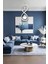 Sand Krom 3 Renk Modern Sarkıt LED Avize 2