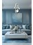 Noel Krom 3 Renk Modern Sarkıt LED Avize 2