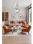 Noel Krom 3 Renk Modern Sarkıt LED Avize 4