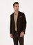 Erkek Kahverengi Slim Fit Yün Karışımlı Flanel Görünümlü Ceket 50316800-VR029 10