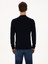 Erkek Lacivert Slim Fit Yün Karışımlı Çeyrek Balıkçı Basic Triko Kazak 50315295-VR033 12