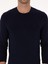 Erkek Lacivert Slim Fit Bisiklet Yaka Triko Kazak 50316331-VR033 13
