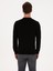 Erkek Siyah Slim Fit Pamuk Karışımlı Fermuarlı Polo Yaka Triko Kazak 50318948-VR046 12