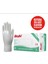 Beybi Lateks Pudralı Beyaz Muayene Eldiveni 100' Lü Paket Large 2