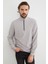 Fitilli Yarım Fermuarlı Sweatshirt 1