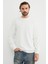 Basic Fitilli Bisiklet Yaka Sweatshirt 3