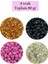 Dökme Cam Kum Boncuk Büyük Boy (6/0) 4 mm - 4 Renk - Toplam 80 Gram - BNC410 1