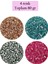 Kesme Cam Boncuk 2mm - 4 Renk - Toplam 80 Gram - BNC442 1