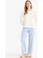 Pijama Takımı Regular Fit Uuzn Kollu Üst Kareli Uzun Alt-Fall in Love G0225AX25AU 2