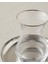 Graceful Çelik 4 Parça 2 Kişilik Çay Seti 140 ml Silver 4