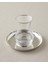 Graceful Çelik 4 Parça 2 Kişilik Çay Seti 140 ml Silver 7