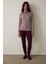 Bordo Pijama Altı 3