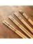 Chopstick 20’li Set Çin, Japonya, Kore, Vietnam Tarzı El Yapımı Doğal Bambu Ahşap Yemek Çubukları 3