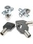 4x Sert Saddlebag Lock 3 Anahtarlar Harley Touring Electra Glide Road King Yeni Için Set (Yurt Dışından) 2