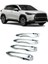 4pcs Abs Krom Kapı Kolu Kapak Koruyucu Kapak Toyota Corolla Cross 2020 2020 2021 Otomobil Styling Accssories (Yurt Dışından) 4