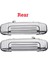 2x Arka Sol Yan Araba Dış Kapı Kulpları Mitsubishi Için Chrome MR156877 Montero Pajero V31 V32 V33 V46 1997-2000 (Yurt Dışından) 4