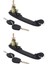 2x 6K0837205 6K0837206 Ford Galaxy Sharel Için Kilit Namlu ile Ön Sol Sağ Kapı Tutağı Sharan Alhambra 33MM Pin Uzunluğu (Yurt Dışından) 1