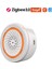 Tuya Zigbee Akıllı Siren Alarm Sesi ve Işık Siren Sıcaklık Nem Sensörü Tuka Için Ev Güvenlik Alarmı (Yurt Dışından) 2