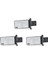 3x Kütle Hava Akış Sensörü Metre 3L3A-12B579-BA 3L3A12B579BA Ford Lincoln Mazda Merkür (Yurt Dışından) 1
