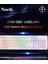 Shield White Red Switch Türkçe Q Rgb Full Metal Panel Mekanik Beyaz Gaming Klavye 5