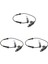 3x Abs Hız Sensörü Ön L / R 34521164651 34521165609 Bmw 3 Serisi E46 316I 320I 320I 325I 330I 320D 330D (Yurt Dışından) 1