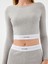Slim Fit Kadın Bluz U.kol 4