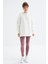 Tommy Life Ekru Reglan Kol Basic Kapüşonlu Oversize Tunik - 97242 12