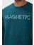 Zümrüt Yazı Nakışlı O Yaka Rahat Form Erkek Sweatshirt - 88020 6