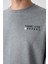 Tommy Life Gri Melanj Erkek Casual O Yaka Oversize Lastik Paça Eşofman Takımı - 85120 13
