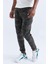 Tommy Life Haki Erkek Kamuflaj Desenli Dar Kesim Jogger Eşofman Alt-84754 10