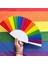 Gökkuşağı Yelpazeleri, 36'lı Paket Yelpazeler, Gökkuşağı Lgbtq Taşınabilir Katlanır Yelpazeler, Katlanır El Yelpazeleri Parti Süslemeleri (Yurt Dışından) 3