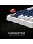 Kb-98 Sessiz Rainbow Q Türkçe Klavye Membrane Oyuncu Klavyesi Gaming Klavye 5