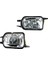 1paır Ön Tampon Sis Lambası Lambası Mercedes-Benz Için Işık W203 C320 &amp; SLK230 2001-2004 2158200556 2158200656 (Yurt Dışından) 1