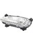 Araba Sol LED Drl Sis Işığı Hyundai Santa Fe IX45 2013-2017 Otomatik Sürüş Lambası Gündüz Çalışan Işık Tampon Lambası (Yurt Dışından) 2