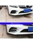 4pcs Araba Krom Ön Tampon Spoiler Sis Lambası Izgara Trim Kapak Mercedes-Benz C-Sınıf C200 C260 W205 2019+ (Yurt Dışından) 4