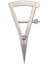 1 Pcs Metal Dental Gauge Caliper Dental Caliper Dirsek Diş Laboratuvarı Ortopedik Aracı Kemik Kaliperleri (Yurt Dışından) 1